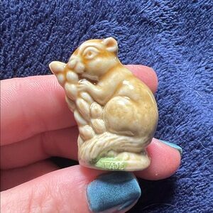 Vintage Collectable Wade Whimsies Field Mouse Figurine - English “Set 5” Series